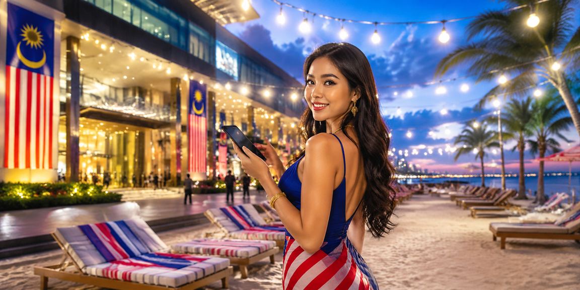 Skrin pendaftaran dan bonus selamat datang 14300 di Kuala Lumpur
